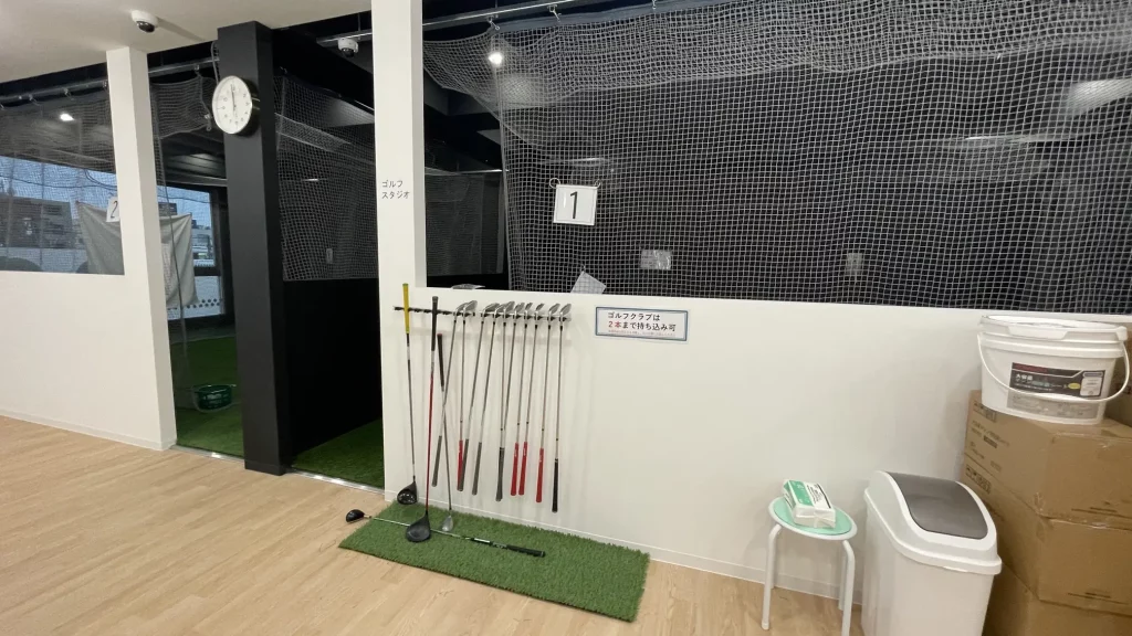 コンビニジムchocoZAP田無_ゴルフブース・レンタルゴルフクラブ